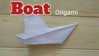 How to make a paper boat - Paper boat origami - Easy and Beautiful