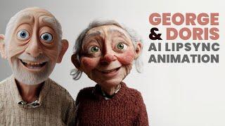 George & Doris - Short Story Using LivePortrait AI Animation Tools