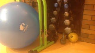 Sylvie's stability Ball workout