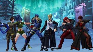 Iori Mature Vice vs Leona Whip Heidern - KOF XV