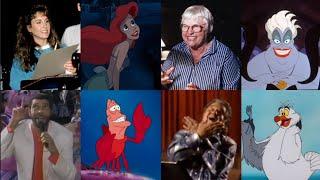 The Little Mermaid | Voice Actors | Live vs Animation | Side By Side Comparison