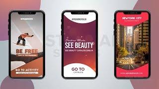 Instagram Motion Graphics Stories - After Effects Template