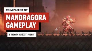 23 Minutes of Mandragora Gameplay - Steam Next Fest