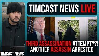 THIRD ASSASSINATION ATTEMPT ON TRUMP??! FBI Foils Plot, Arrests Assassin | Timcast News