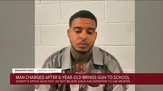 Virginia man arrested after 6-year-old student brings loaded gun to school