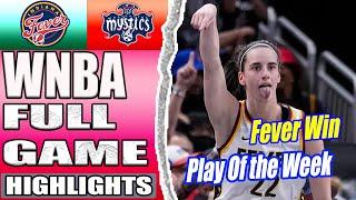 Indiana Fever vs Washington Mystics Full Game Highlights (09/18/24) | Women's Basketball | 2024 WNBA