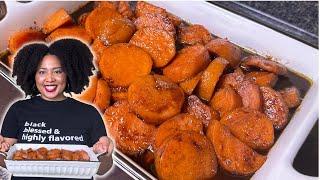 The Secret to the BEST Southern Candied Yams! Soul Food Thanksgiving Side Dish Recipe