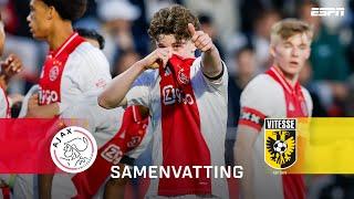 SCHITTERENDE GOAL van Jan Faberski! | Samenvatting Jong Ajax - Vitesse
