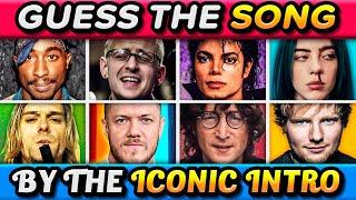 Guess the Song by ITS ICONIC INTRO  (Very Easy - Hard) | Music Quiz