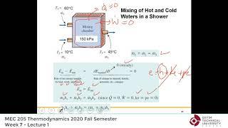 Thermodynamics by Yunus Cengel - Lecture 16: "Chap 5: Heat exchangers, pipe flow energy analysis"