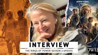 THE RINGS OF POWER SEASON 2 UPDATE | Darker. More gritty, dirty & authentical | Director Interview