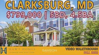 Clarksburg, Maryland | $800k House for Sale Home Tour (2022) #clarksburgmaryland #clarksburgmd