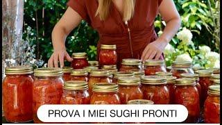 GUSTA I MIEI SUGHI PRONTI, ti farà risparmiare tempo in cucina | Sughi Italiani pronti