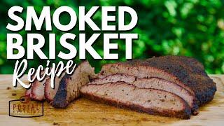 How To Smoke A Brisket Flat - Smoked Brisket On A Charcoal Kettle Grill EASY