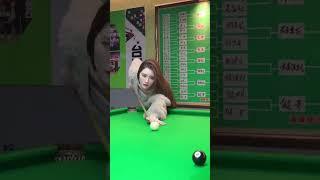 Pro Snooker Girl | #snooker #shorts  #billiards #pool #girls #beauty