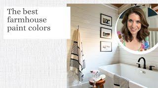 The prettiest farmhouse paint colors