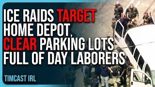 ICE Raids TARGET Home Depot, CLEAR Parking Lots Full of Day Laborers