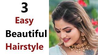 3 Easy decent Hairstyle - New & Easy Hairstyle | Hairstyle for Girls | hairstyles