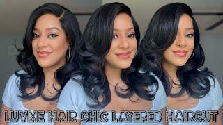 LuvMe Hair Effortless Chic Layered Haircut Unit | Beginner Friendly