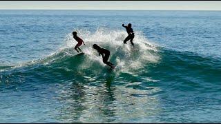 Pro Skimboarders Score a Perfect Wedge on Christmas day!