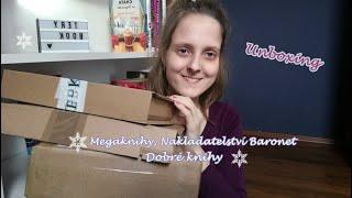 Unboxing - Megaknihy, Nakladatelství Baronet, Dobré knihy