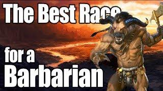 D&D Barbarian 5e- Best Race in 5th Edition Dungeons and Dragons