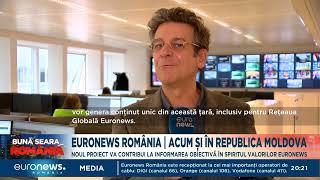 Euronews România deschide un nou birou la Chișinău, Moldova