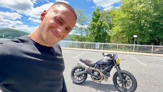 NYC1  Do přírody na horu ️ Ducati Scrambler Mad Max  Stát New York 