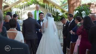 Wayfarers chapel Wedding Ceremony