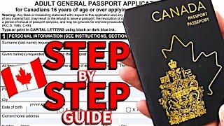 How To Apply For Canadian Passport 2024 