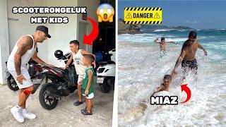 SCOOTER ONGELUK OP BALI & HEFTIGE STROMING IN ZEE  | #1014