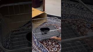 Dish drainer basket for kitchen | Dish rack/ bartan stand #unboxing #kitchenutilities #shorts