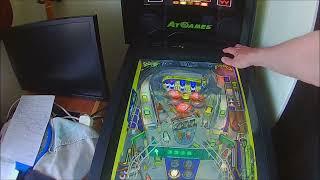 Legends Pinball Machine connected to PC