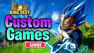 Fortnite Deutsch Livestream Custom Games Jeder kann mitspielen KING DESY !Discord !instagram