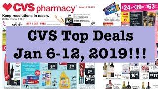 CVS Extreme Couponing Top Deals| Jan 6-12, 2019| Free Toothpaste, Vitamins, $.74 Cereal & More!!!!