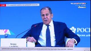 «Пример для ООН и G20!»: Сергей Лавров рассказал об образцовых отношениях России и Африки