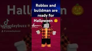 Ep692 Roblox and buildman are ready for Halloween #roblox #fyp