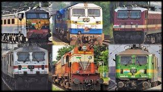 Indian Railways MEGA HORN COMPILATION - Best Locomotive Horns in the World (Part 2)