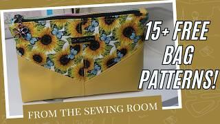 15+ Free Bag Patterns Every Beginner Should Try!