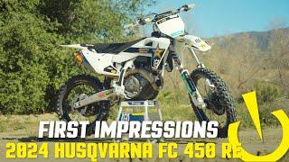 2024 Husqvarna FC 450 Rockstar Edition | First Impressions