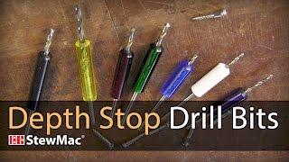 Depth Stop Drill Bits