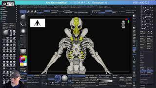 Kermaco Designworks - ZBrush Hard Surface and Character Design with Ara Kermanikian
