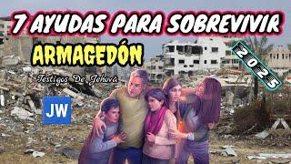 7 AYUDAS PARA SOBREVIVIR A ARMAGEDÓN. DISCURSO JW (TESTIGOS DE JEHOVÁ). JWORG