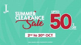 J. Summer Clearance Sale