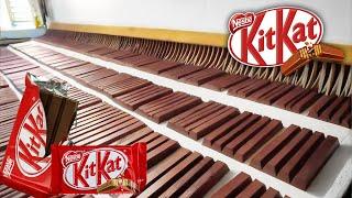 How KitKats Are Made In Factory! (Full KitKat Factory Process)