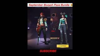 September Booyah Pass Bundle Full Review  ff new event today/free fire new event#shorts#ffshorts