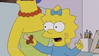 The Simpsons - MAGGIE TALKS!