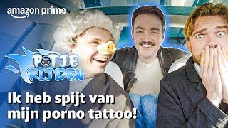 Bram Krikke over zijn middelbare school crush, tattoo en LOL S3 | Potje Rijden