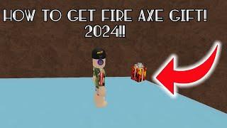 LUMBER TYCOON 2 - HOW TO GET FIRE AXE GIFT 2024 NEWYEAR!