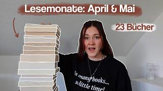 Ich habe 23 Bücher gelesen und sage euch, ob ihr sie auch lesen müsst!  // April & Mai Wrap-Up